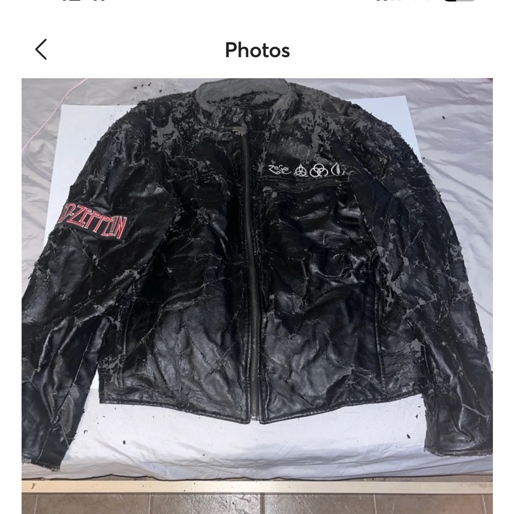 Vintage rare 1977 Led Zeppelin tour jacket